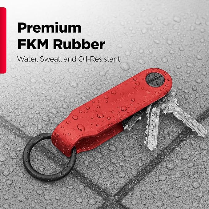 KeySmart Keychain Key Holder - Compact Key Organizer for Key Chain, EDC Key Chains, Key Ring Keychains