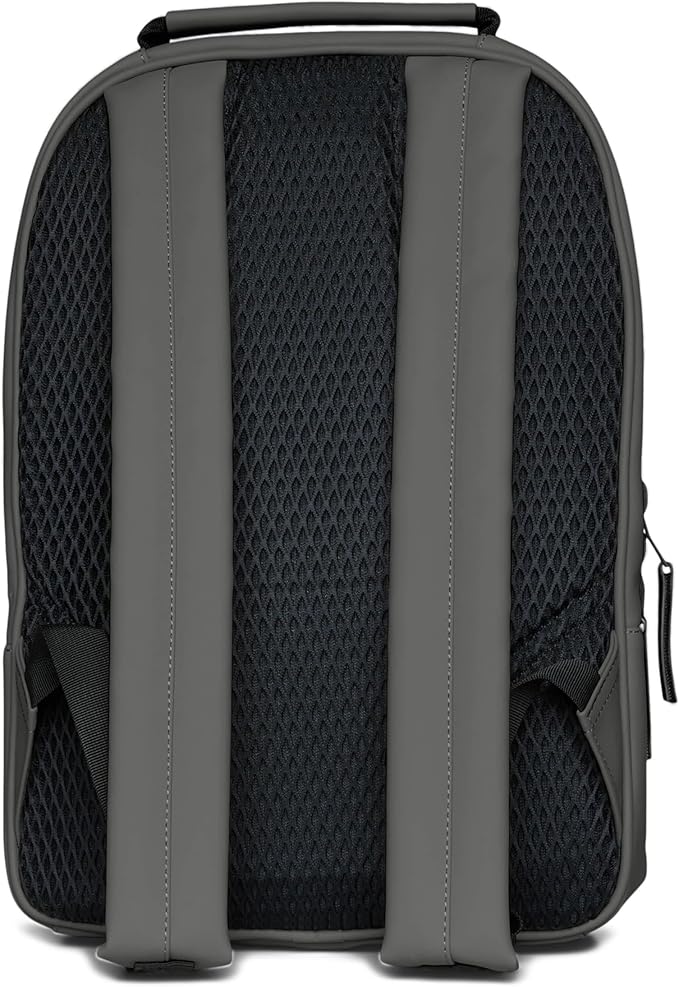 RAINS Regular Book Daypack, Backpack, Laptop Bag, Waterproof, 2 Year Warranty, Black