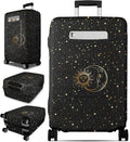 Slohif Luggage Cover for Suitcase Tsa Approved Protector - Luggage Sleeve Large Suit Case Cover Travel Stretch Baggage Case Protective Washable Fit 28-30 Inch Sun L