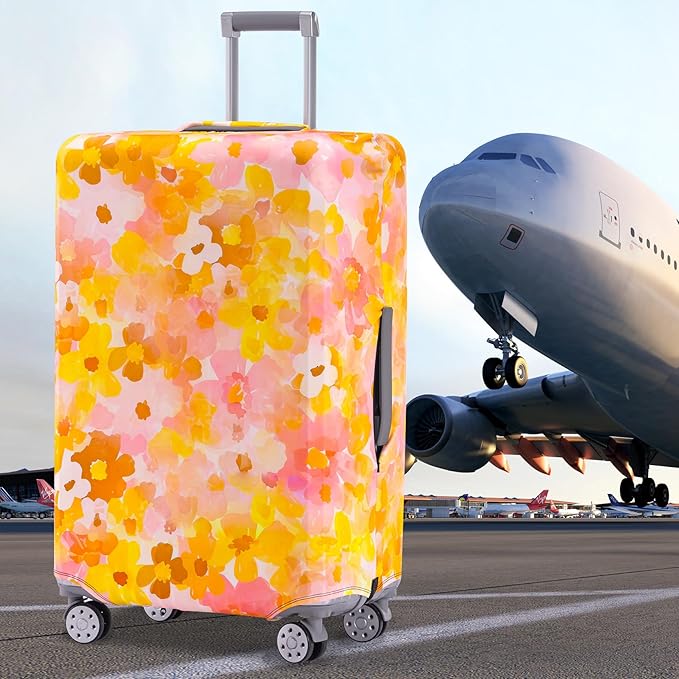 Travelkin Luggage Covers For Suitcase Tsa Approved,Suitcase Cover Protector Fit 18-21 Inch Luggage