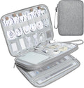 CILLA Electronics Organizer Travel, Travel Cord Organizer Case, Compact Electronics Accessories Bag for Cable, Cord, Charger, Phone
