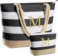YOOLIFE Beach Bags for Women - Travel Canvas Beach Tote, Pool Waterproof Bag, Travel Essentials, Gifts for Women Birthday