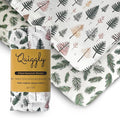 Quiggly Bassinet Sheets for Guava Lotus, 2 Pack Organic Cotton Jersey Knit, Vibrant Forrest Tree Patterns - Fits Travel Crib Mattresses for Boys & Girls (Bassinet, Whispering Woodland)