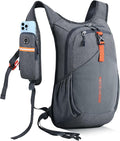 20L Small Hiking Backpack for Men Women Foldable Packable Back Pack Ultralight Hiking Daypack for Travel Camping Outdoor, Gray