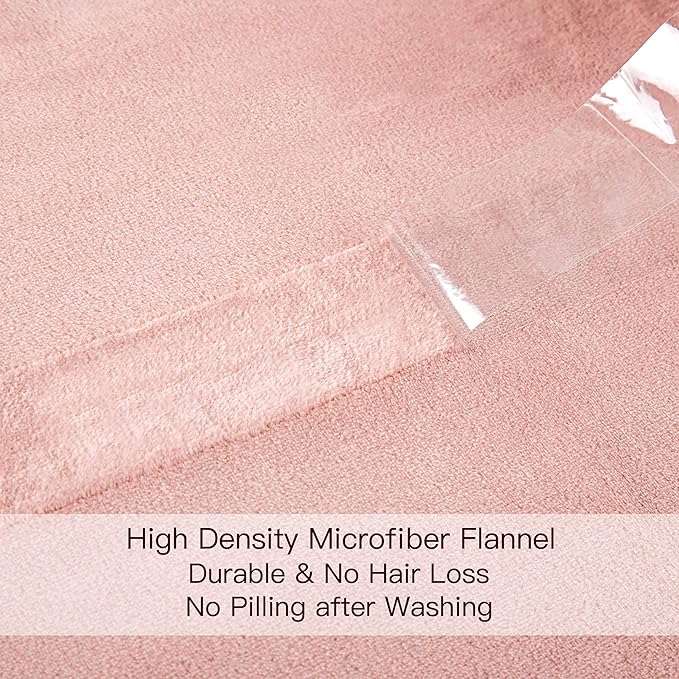 Surii Home Luxury Microfiber Flannel Blanket, Super Soft, Warm, Cozy, Fluffy, and Breathable, Perfect Throws for Bed, Couch, Sofa, for All Season Use. 350GSM Twin Size 60x80 Inches(Sepia Rose)
