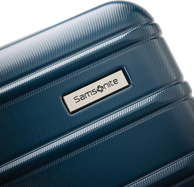 Samsonite Omni 2 Hardside Expandable Luggage with Spinner Wheels, 2-Piece Set (19/28), Nova Teal