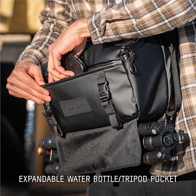 WANDRD ROGUE V1 9L Sling: Compact Camera Sling and Crossbody Bag with Fast Access, 3-Way Carry– Lightweight Everyday Bag Great for Travel, Photography, and Daily Use (Yuma Tan)