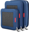 Compression Packing Cubes for Travel Organizers with Double Zipper, LeanTravel