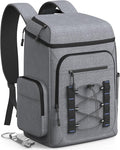 HOTOR Backpack Cooler Bag - 30/45 cans Large Backpack Coolers Insulated Leak Proof with Multiple Pockets, Small Cooler as Beach Cooler for Travel, Hiking, Camping