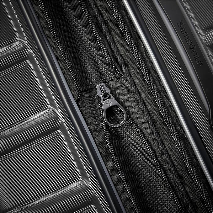Samsonite Omni 2 Hardside Expandable Luggage with Spinner Wheels, LARGE SPINNER, SOLID CHARCOAL